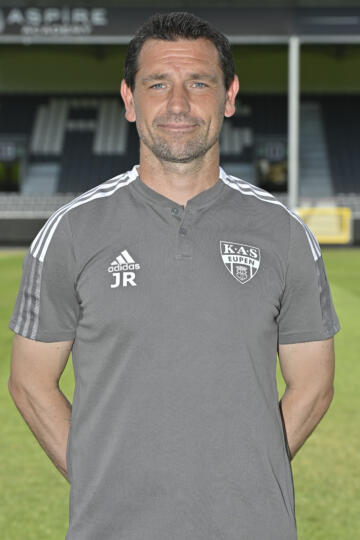 Ruiz Javier keeper coach of KAS Eupen