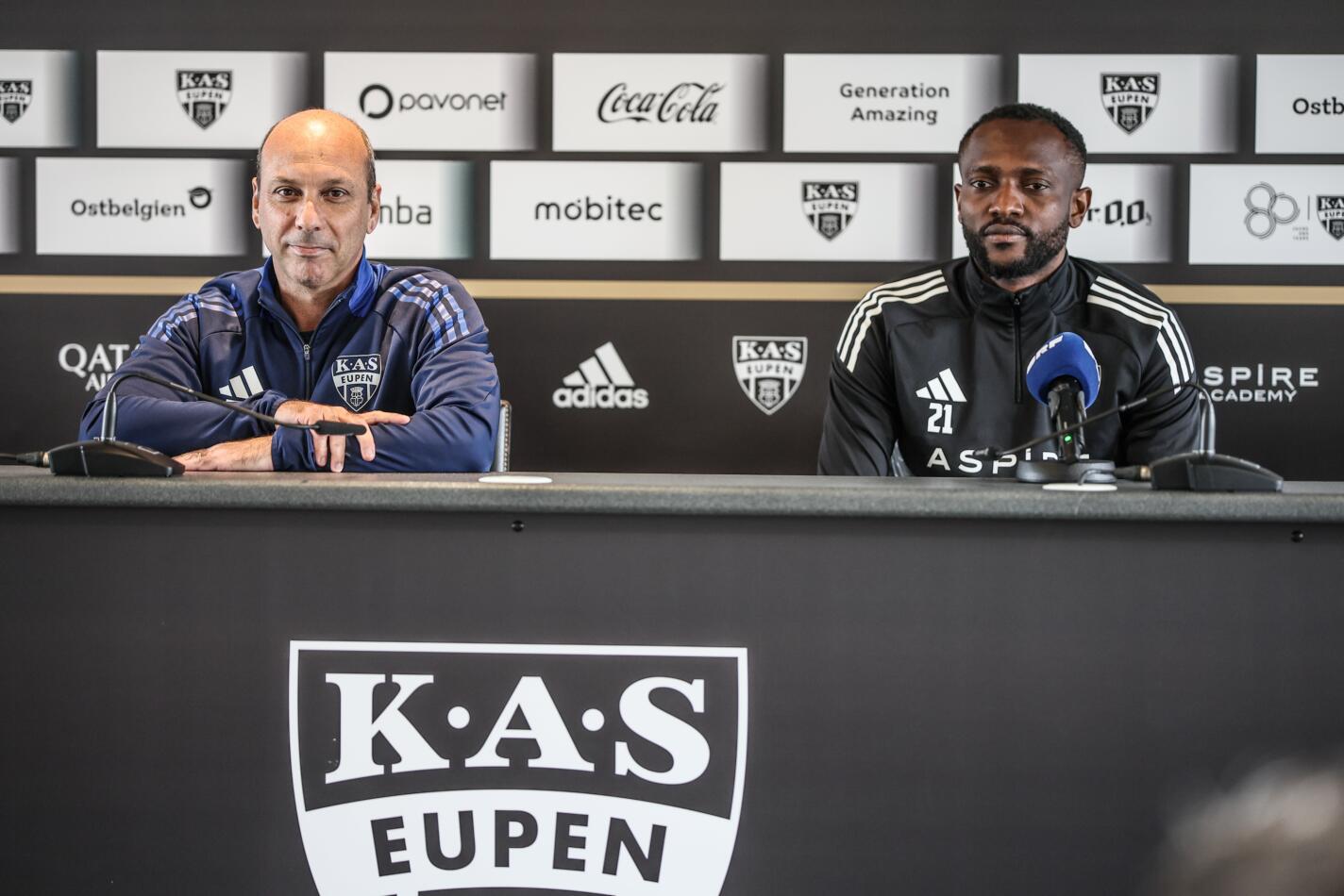SOCCER CPL KAS EUPEN PRESS CONFERENCE