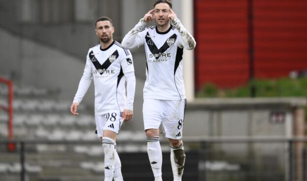 Eupen's Kevin Mohwald reacts during a soccer game between RWDM Brussels and KAS Eupen, Sunday 01 March 2026 in Brussels, on day 27 of the 2025-2026 'Challenger Pro League' 1B second division of the Belgian championship. BELGA PHOTO JOHN THYS