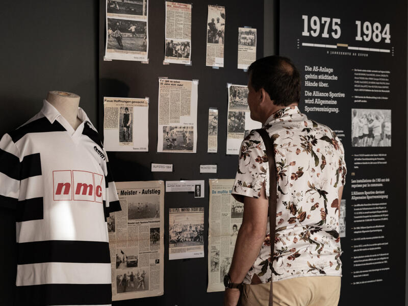 80 Jahre KAS Eupen Ausstellungseröffnung