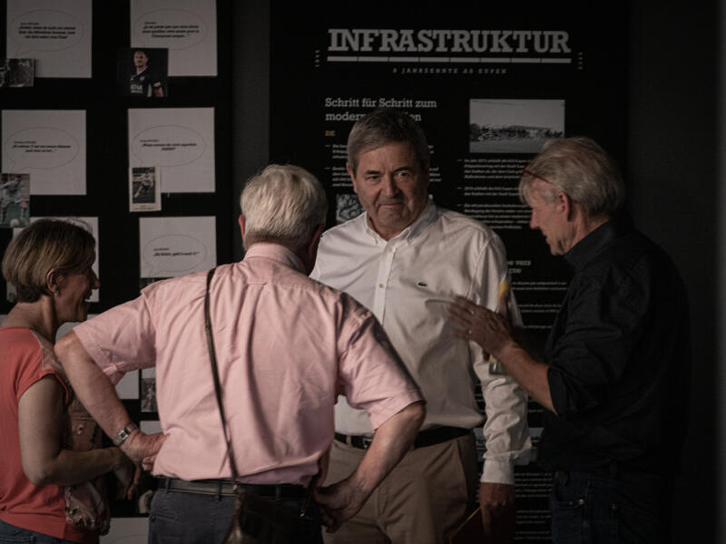 80 Jahre KAS Eupen Ausstellungseröffnung