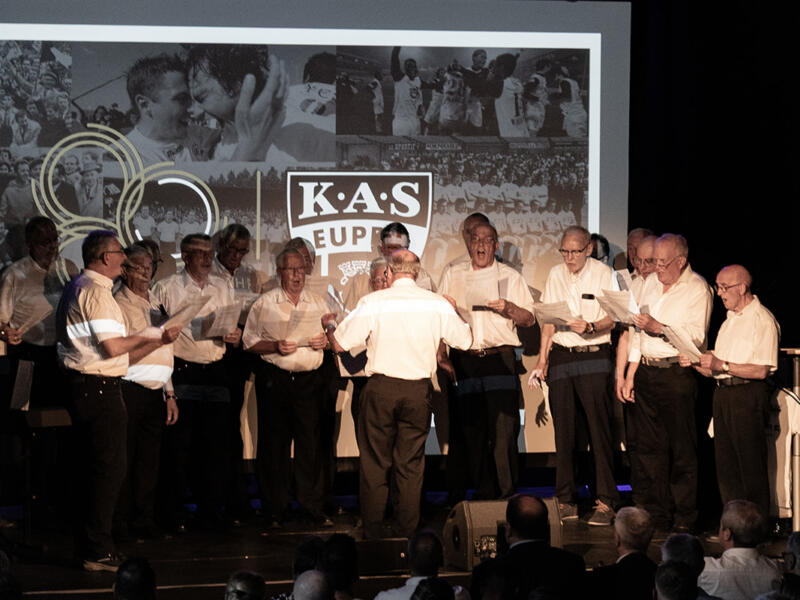 80 Jahre KAS Eupen Ausstellungseröffnung