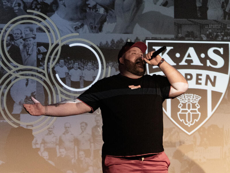 80 Jahre KAS Eupen Ausstellungseröffnung