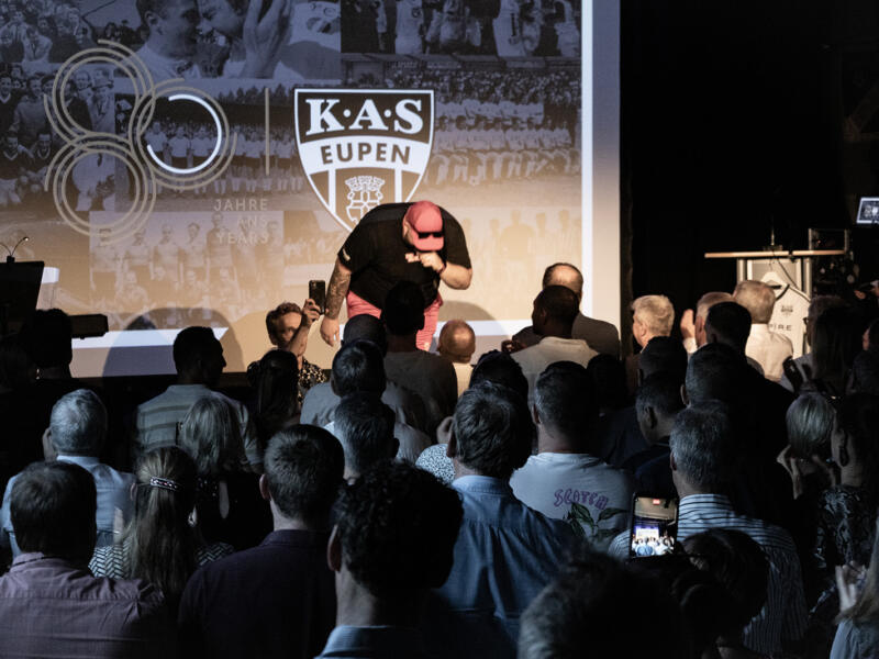 80 Jahre KAS Eupen Ausstellungseröffnung