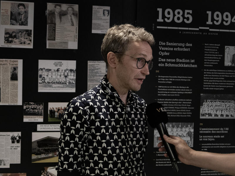 80 Jahre KAS Eupen Ausstellungseröffnung