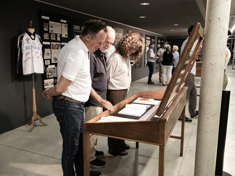 80 Jahre KAS Eupen Ausstellungseröffnung